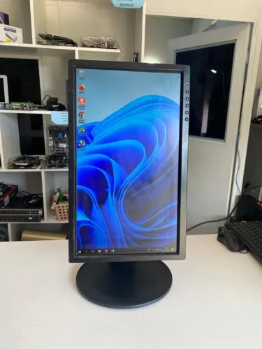 monitor 19 polegadas articulado led /vga/dvi perfeito com garantia e nf