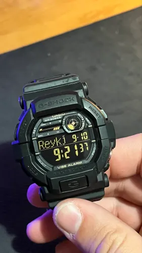 Casio G-Shock GD-350GB-1 Preto