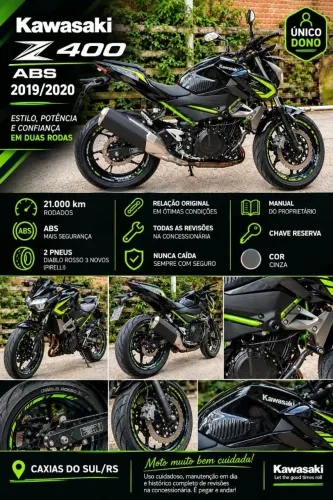 Kawasaki z400 2020