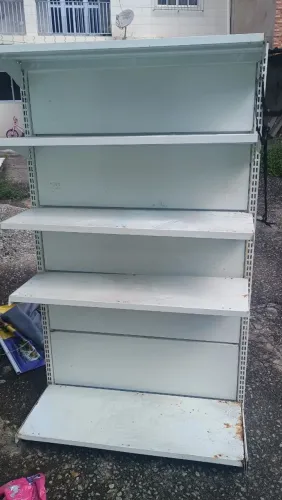 Gôndola de Metal para Loja / Estante Comercial com Prateleiras