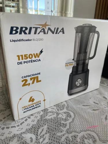Liquidificador Britânia 1150W 2,7L 127V Novo Lacrado