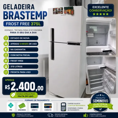 Geladeira Brastemp 375L