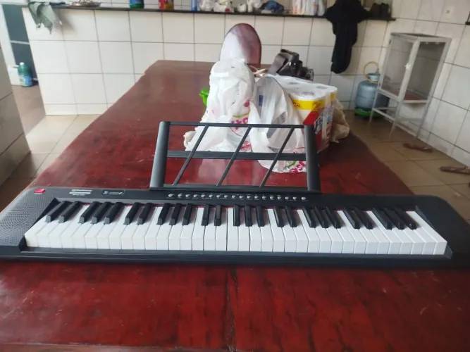 Teclado Musical Waldman ClassTone TS-100 (61 Teclas)- Para iniciantes.<br>(SEMI-NOVO)