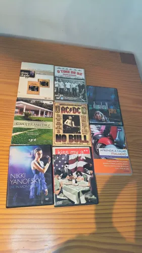 Dvds variados nacional e internacional