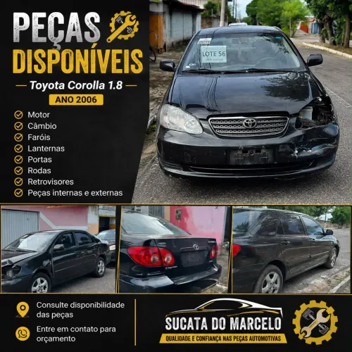 Corolla 1.8 2006 (sucata)