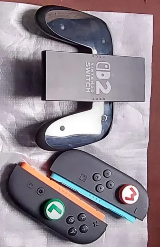 Joy-cons + suporte Nintendo Switch