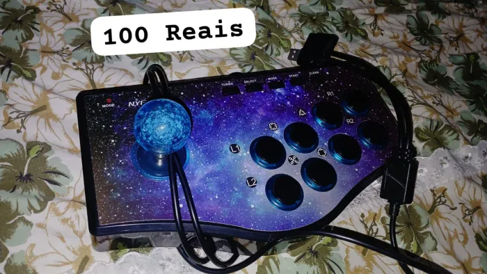 Joystick arcade para pc,ps3 e ps2!