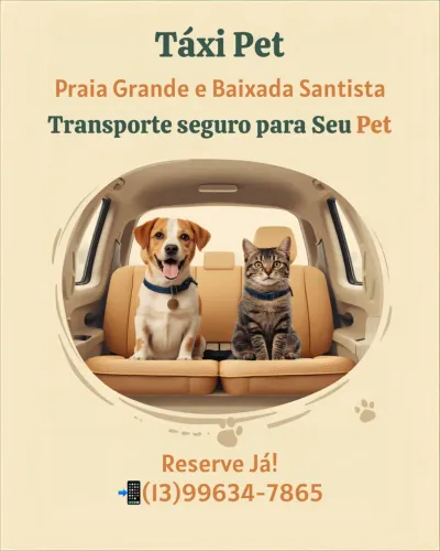 Táxi Pet Praia Grande e Baixada Santista