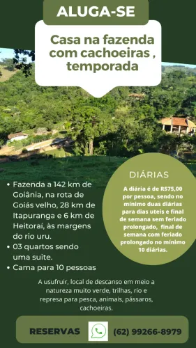 CHACARÁ TEMPORADA LAZER E FAMÍLIA
