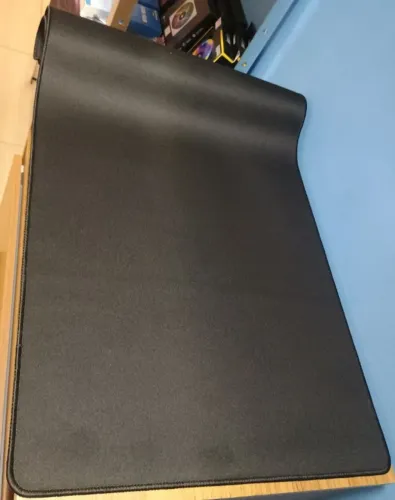 Mousepad 90x40cm Preto Liso