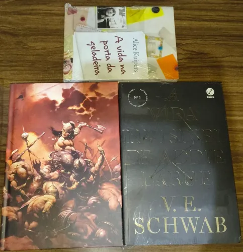 Mini lote de livros 