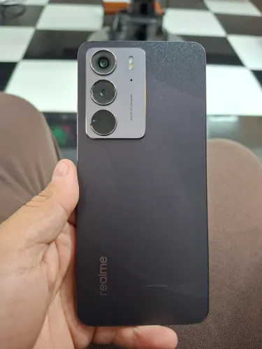 Celular realme c75 precisa por lente da câmera caiu mais celular pode joga inquebrável