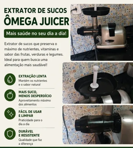 Extrator de Suco Omega Juice
