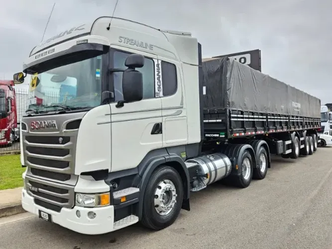 Scania R510 Streamline 6x4 Bug Leve Ano 2019 RETARDER 4 Eixo Facchini 14.5 0 Km C/pneus