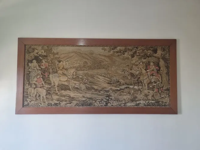 Quadro (tapeçaria) decorativo.