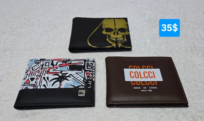 Carteiras premium da MCD, Quiksilver e Colcci