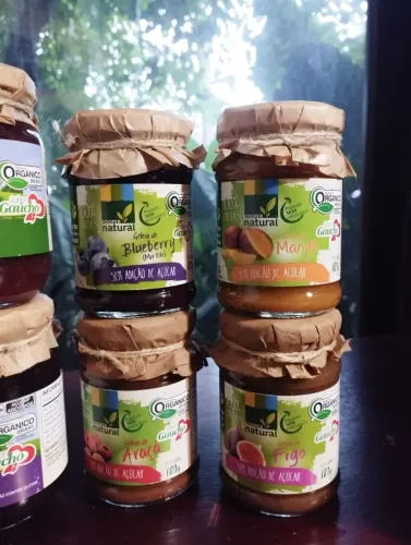 Geleias Orgânicas S/ Adição de Açúcar