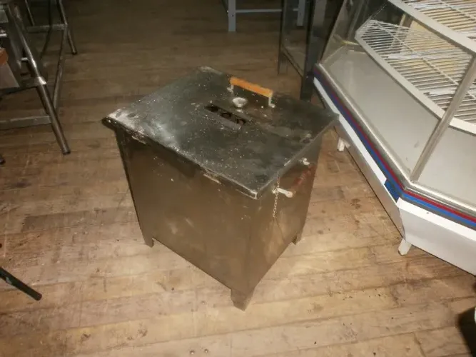 defumador em inox- aceito proposta
