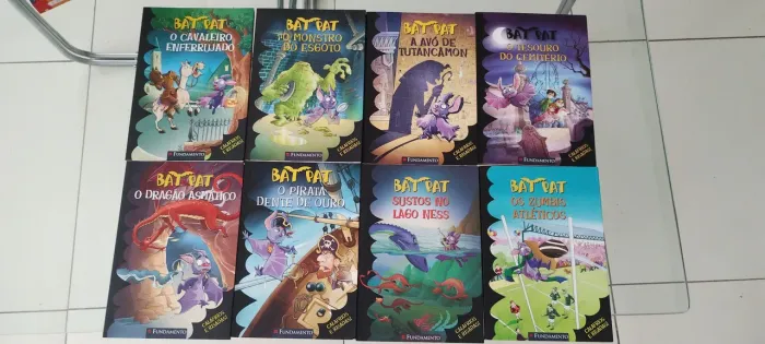 Conjunto de 8 livros BatPat-Roberto Pavanello