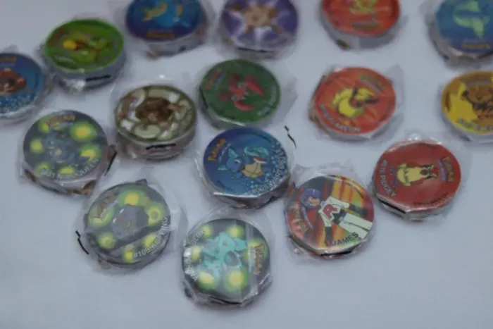 Coleção Pokémon - 160 tazos