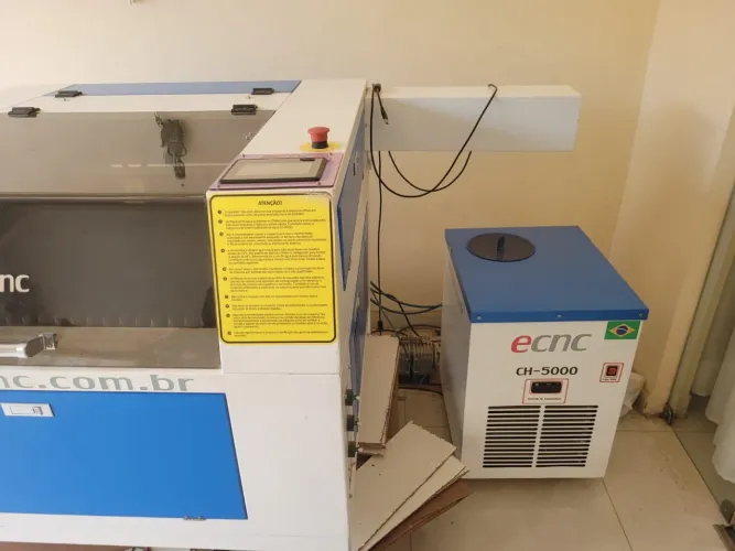 Ecnc Laser corte e gravação.