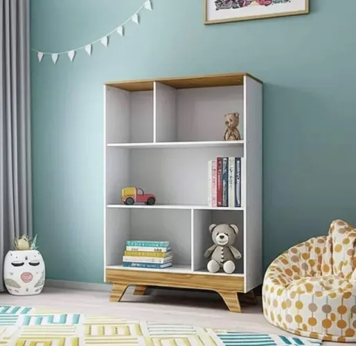 Estante Retro, 100% MDF (Nova)