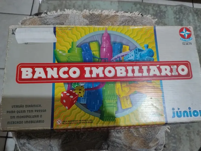 Jogo Tabuleiro Banco imobiliário