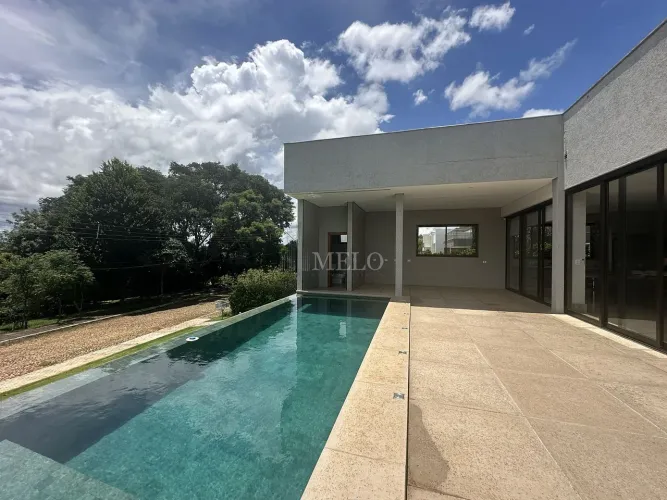 Belíssima Casa Linear no Condomínio Bougainville em Lagoa Santa para Locação R$35.000