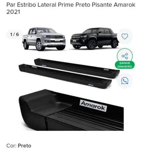 Estribo Amarok 
