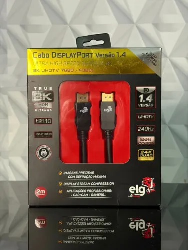 Cabo DisplayPort 1.4 ELG
