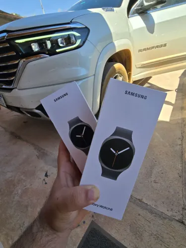 Samsung Galaxy Watch 8 BT e LTE 44mm LACRADO EM ATE 6X SEM JUROS Aceito troca
