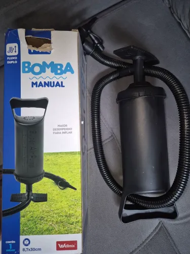 BOMBA PARA COLCHÃO INFLÁVEL