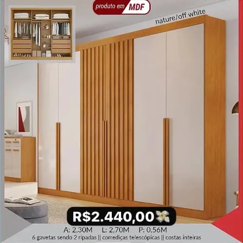Guarda Roupa Casal L291