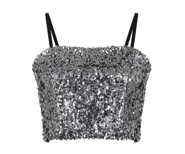 Blusa brilhosa - tamanho M 