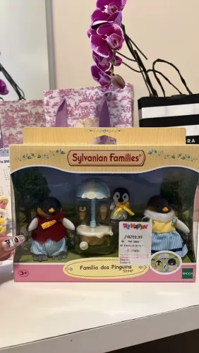  Família dos Pinguins - Sylvanian Families (lacrado)