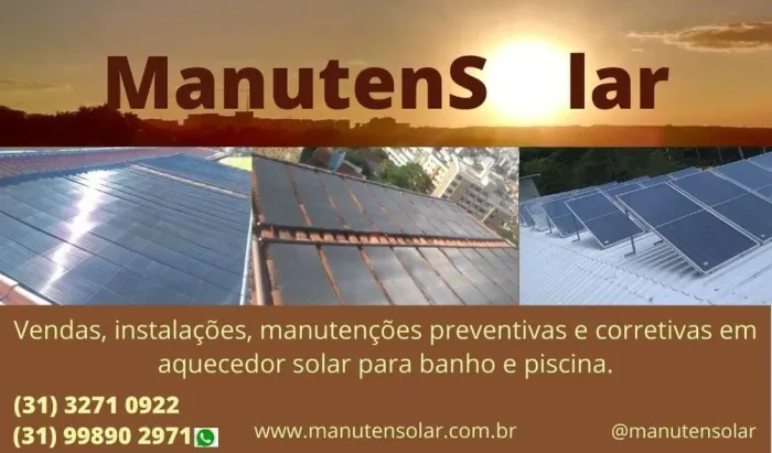 Aquecedor solar pra banho.
