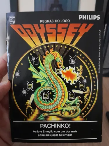cartucho odyssey pachinko! em ótimo estado, raridade no precinho!