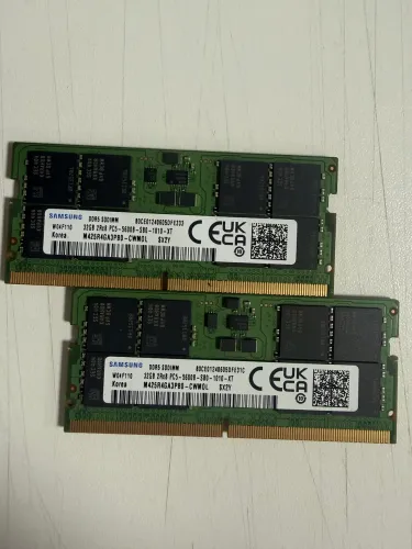2 Memórias 32Gb DDR5