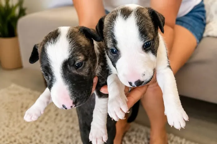 Incríveis Bull terrier mini