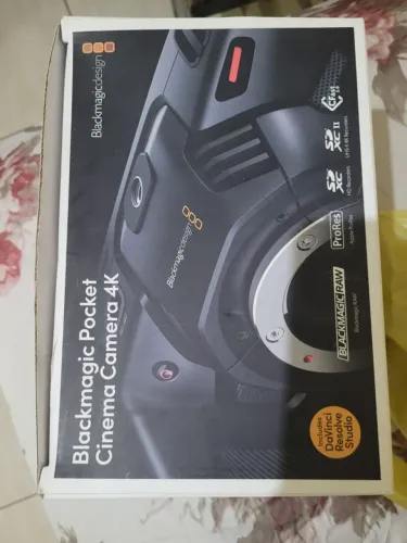 Vendo filmadora 4K blackmagic