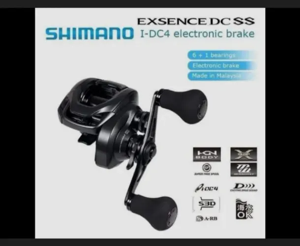Carretilha Shimano excense DC SS HG direito