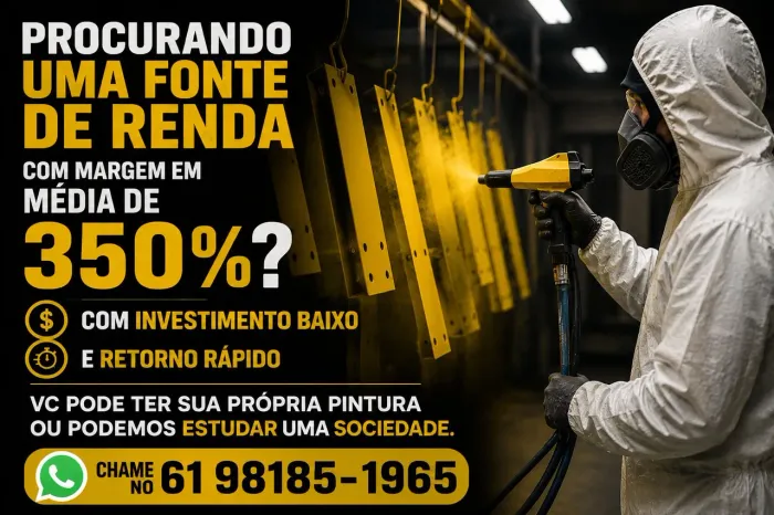 PINTURA ELETROSTÁTICA. 