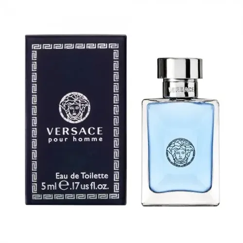 Perfume Versace Pour Homme Eau De Toilette Miniatura 5ml Original