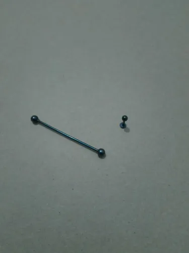 Kit de piercings preto