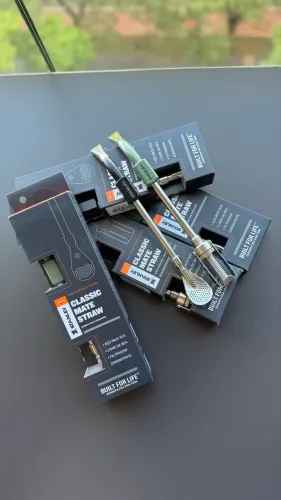 Bomba de tereré e chimarrão 