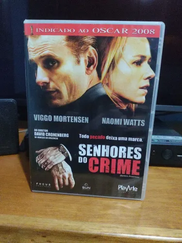 Dvd Senhores do crime