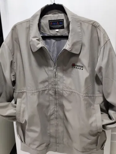 Jaqueta Masculina Corta-Vento Cinza Vancouver - Tam GG (XL)