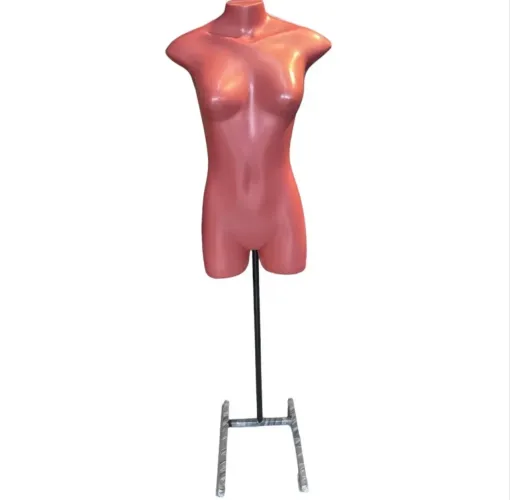 Manequim feminino com pedestal