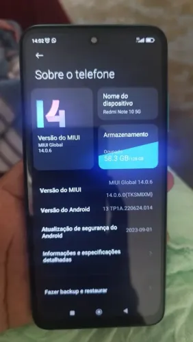 Xiaomi note 10 5G, NFC 11GB de RAM desbloqueio FACIAL vendo preciso do dinheiro rápido ele