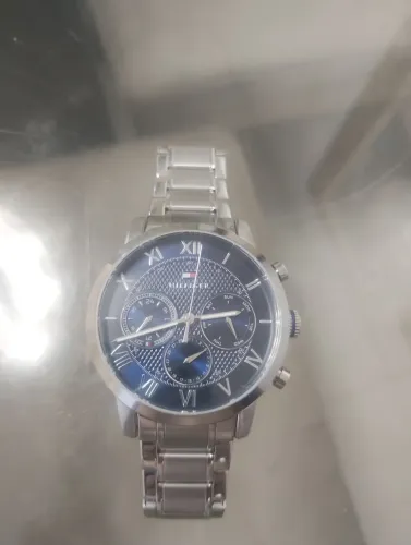 Relógio Tommy Hilfiger TH Oxford Masculino em Aço Prateado 1710728